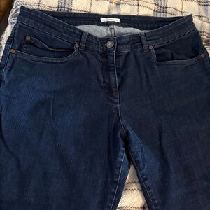 Eileen Fisher High Rise Straight Leg Jeans Women's Size Medium or 10/12